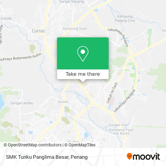 SMK Tunku Panglima Besar map