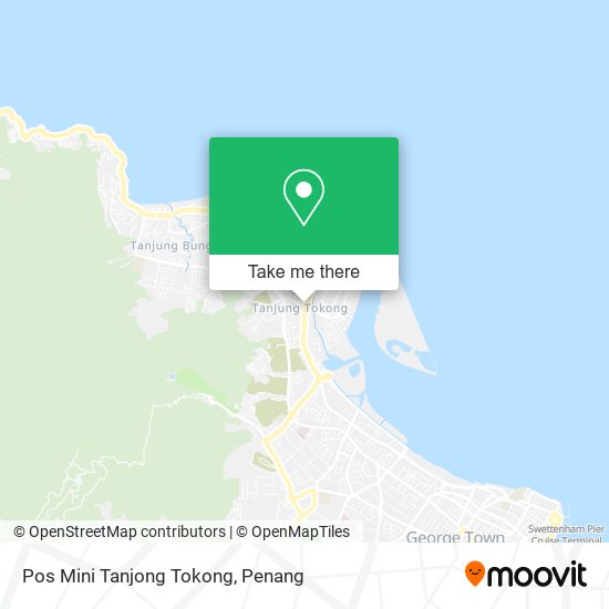 Pos Mini Tanjong Tokong map