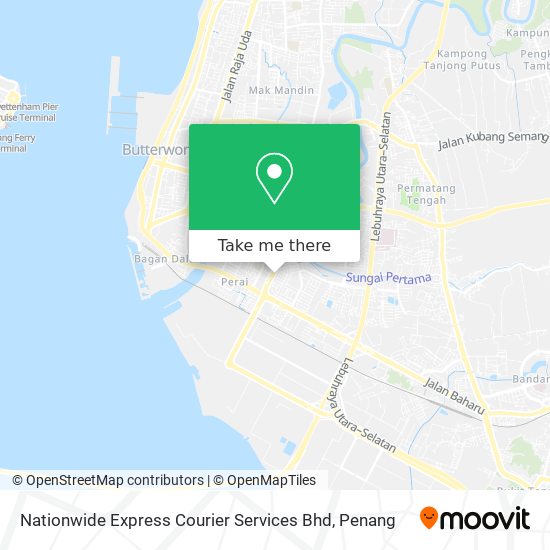 Nationwide Express Courier Services Bhd map