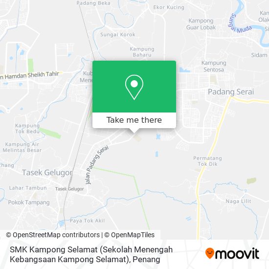 SMK Kampong Selamat (Sekolah Menengah Kebangsaan Kampong Selamat) map