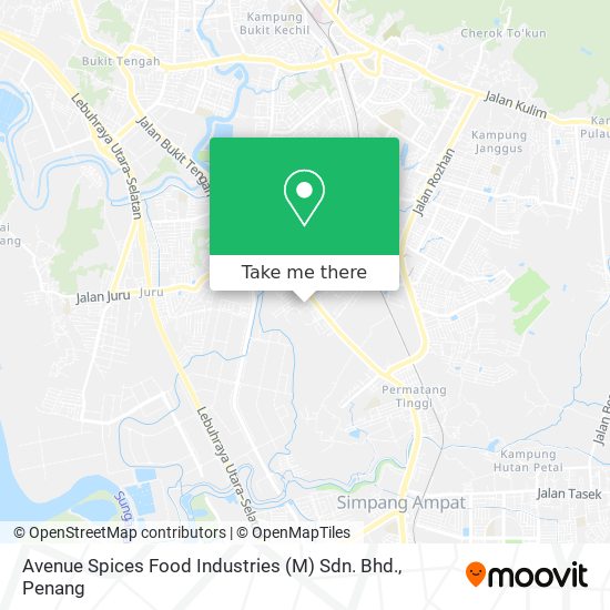 Avenue Spices Food Industries (M) Sdn. Bhd. map