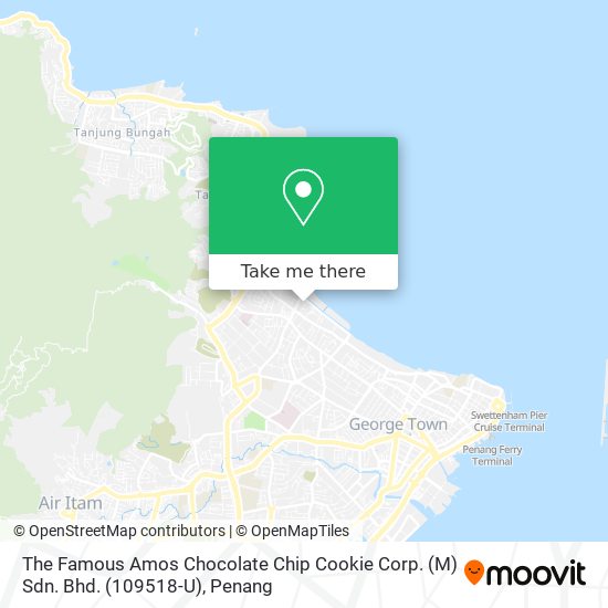 Peta The Famous Amos Chocolate Chip Cookie Corp. (M) Sdn. Bhd. (109518-U)