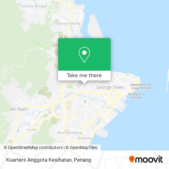 Kuarters Anggota Kesihatan map