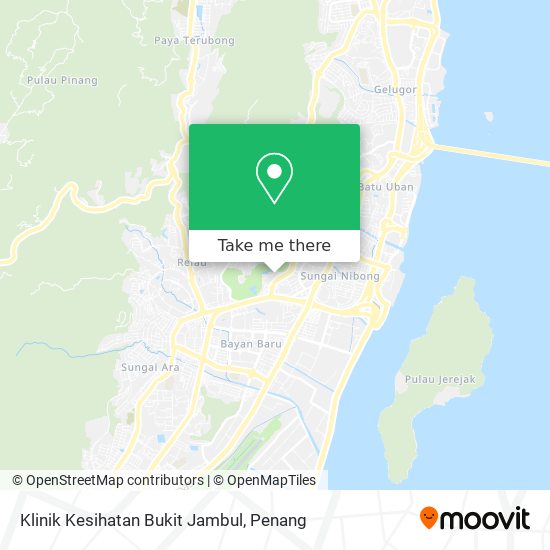 Klinik Kesihatan Bukit Jambul map