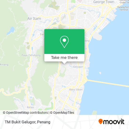 TM Bukit Gelugor map