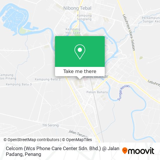 Peta Celcom (Wcs Phone Care Center Sdn. Bhd.) @ Jalan Padang