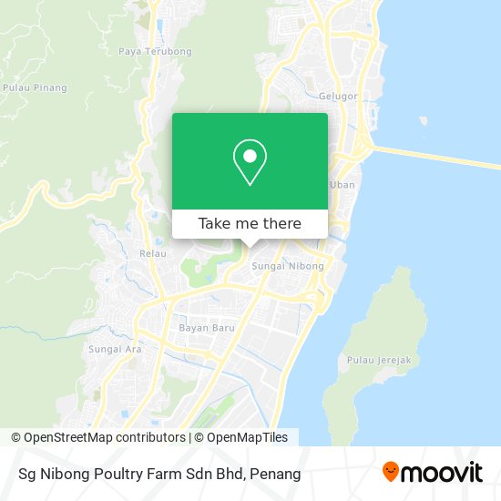 Peta Sg Nibong Poultry Farm Sdn Bhd