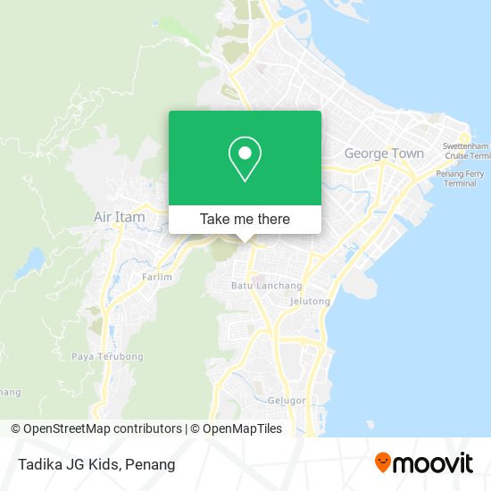 Tadika JG Kids map