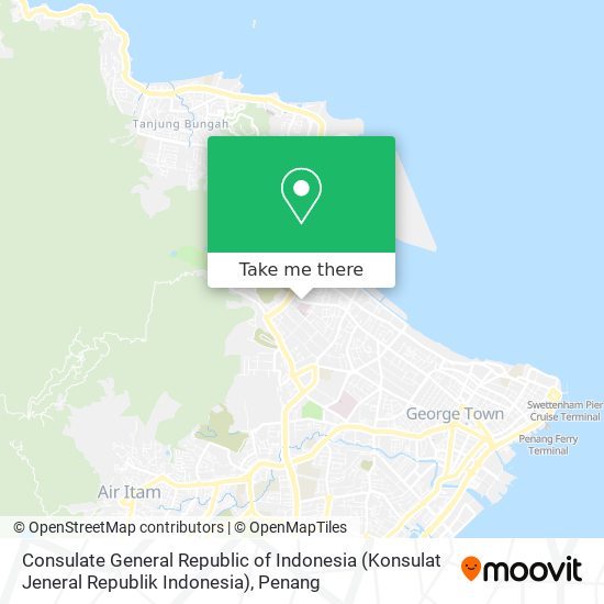 Peta Consulate General Republic of Indonesia (Konsulat Jeneral Republik Indonesia)