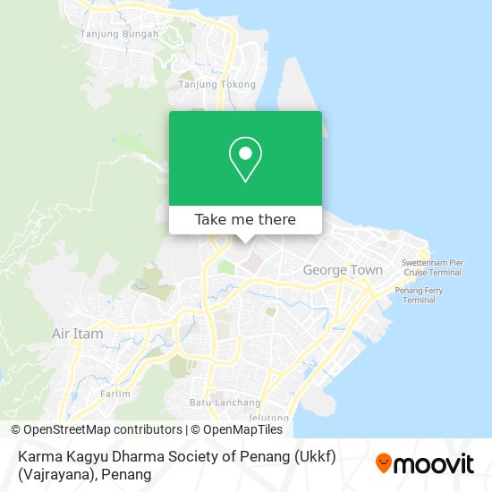Peta Karma Kagyu Dharma Society of Penang (Ukkf)(Vajrayana)