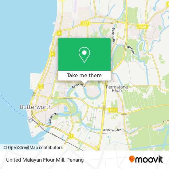 United Malayan Flour Mill map