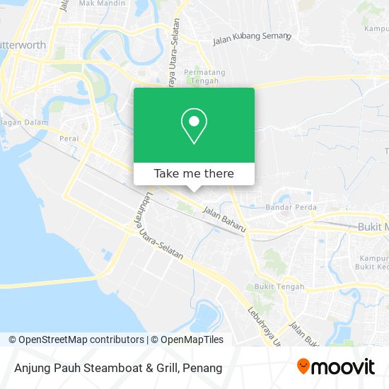 Peta Anjung Pauh Steamboat & Grill