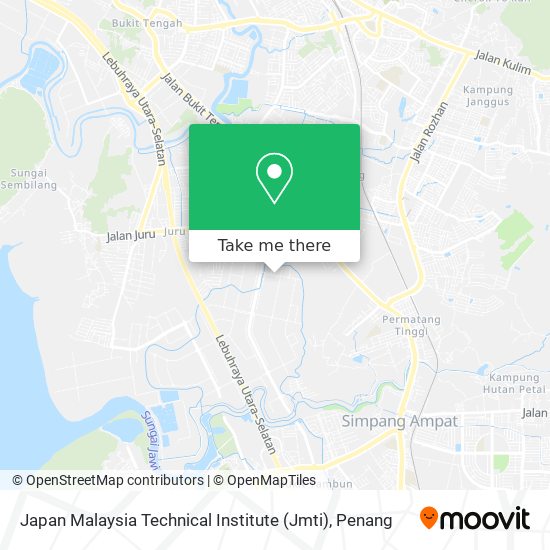 Peta Japan Malaysia Technical Institute (Jmti)