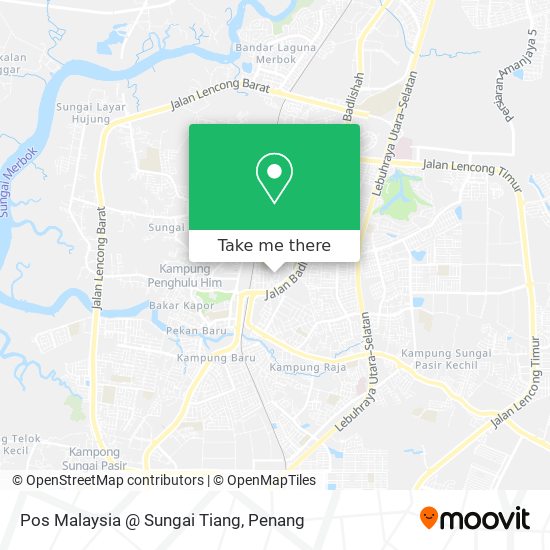 Pos Malaysia @ Sungai Tiang map