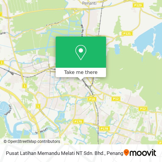 How To Get To Pusat Latihan Memandu Melati Nt Sdn Bhd In Pulau Pinang By Bus Or Train