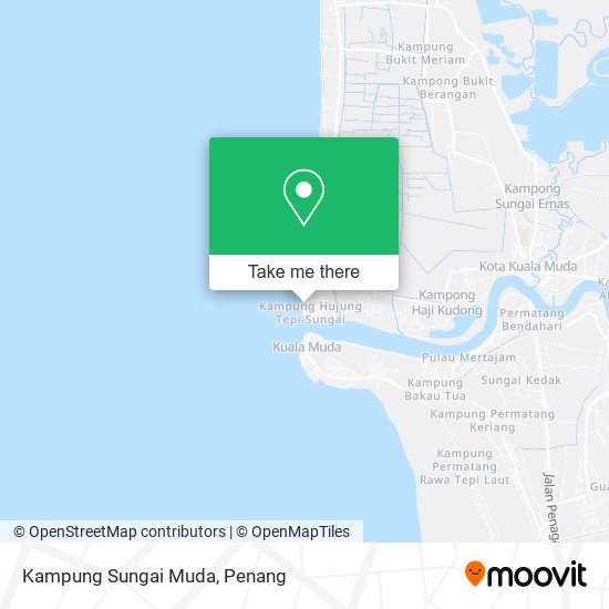 Kampung Sungai Muda map