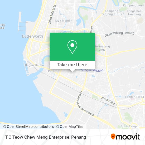 Peta T.C Teow Chew Meng Enterprise