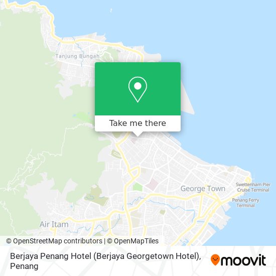 Peta Berjaya Penang Hotel (Berjaya Georgetown Hotel)