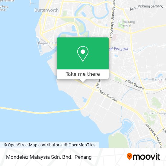 Mondelez Malaysia Sdn. Bhd. map