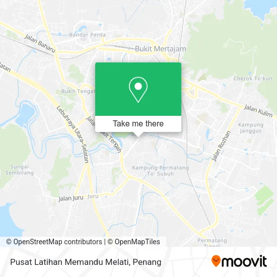 Pusat Latihan Memandu Melati map