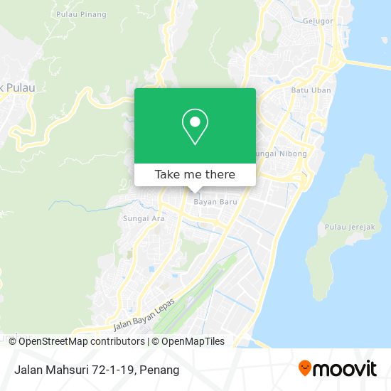 Jalan Mahsuri 72-1-19 map