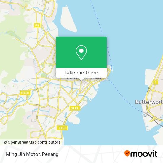 Peta Ming Jin Motor
