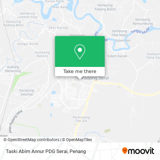 Taski Abim Annur PDG Serai map