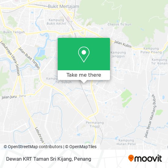 Peta Dewan KRT Taman Sri Kijang