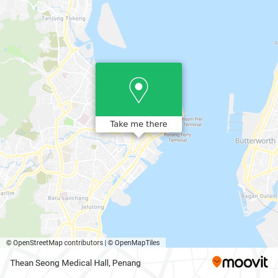 Thean Seong Medical Hall map