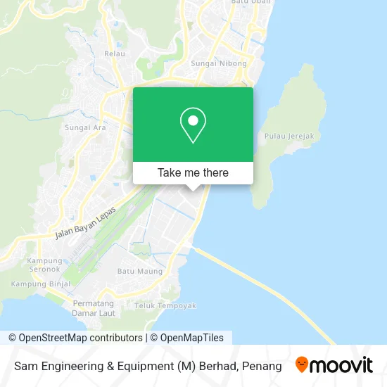 Sam Engineering & Equipment (M) Berhad map