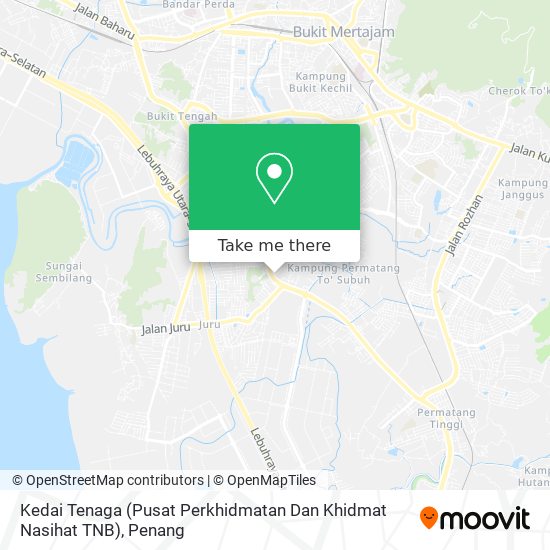 Kedai Tenaga (Pusat Perkhidmatan Dan Khidmat Nasihat TNB) map