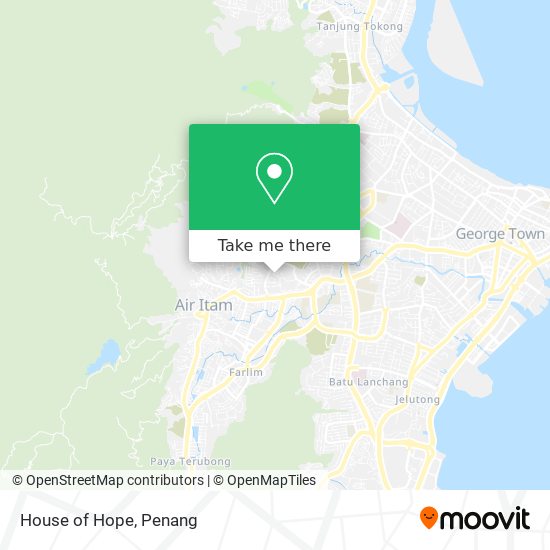 House of Hope map