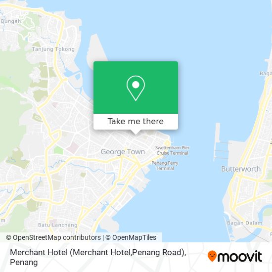 Merchant Hotel (Merchant Hotel,Penang Road) map