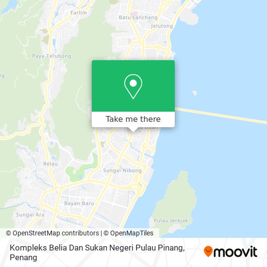 Kompleks Belia Dan Sukan Negeri Pulau Pinang map