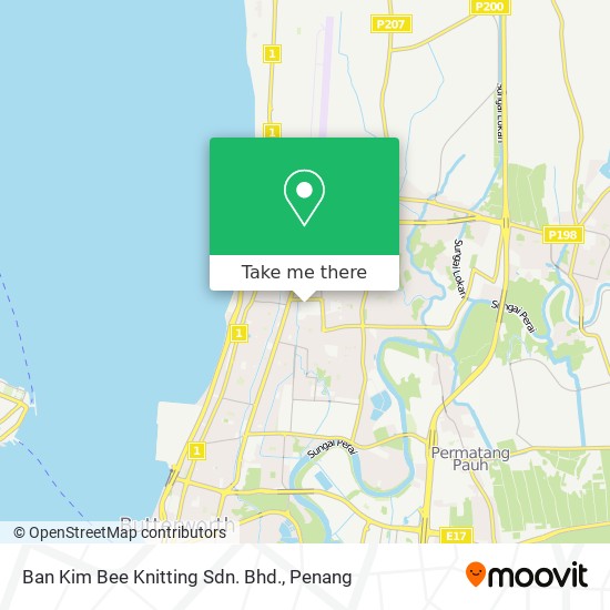 Ban Kim Bee Knitting Sdn. Bhd. map