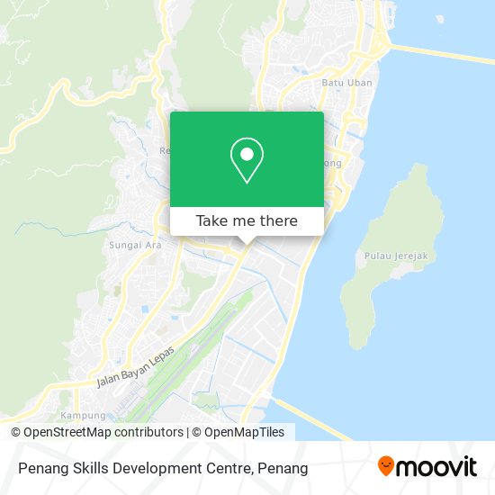 Penang Skills Development Centre map