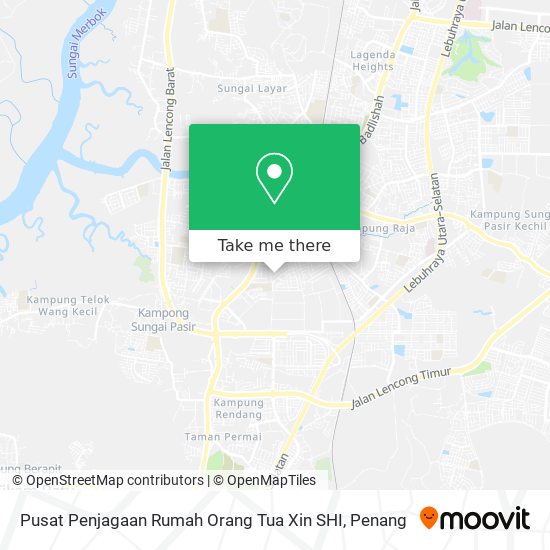 Pusat Penjagaan Rumah Orang Tua Xin SHI map