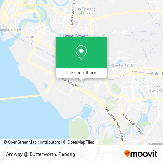 Amway @ Butterworth map