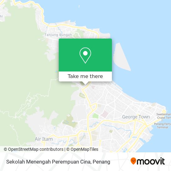 Sekolah Menengah Perempuan Cina map