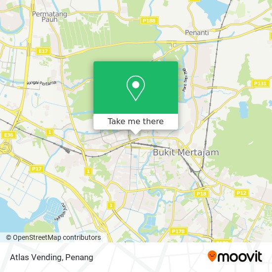 Atlas Vending map