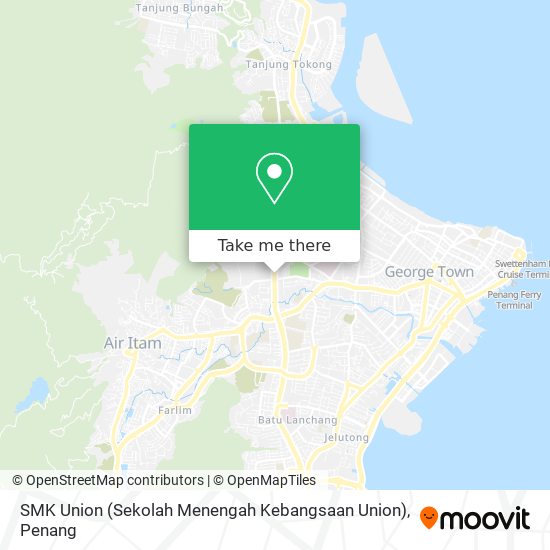 SMK Union (Sekolah Menengah Kebangsaan Union) map