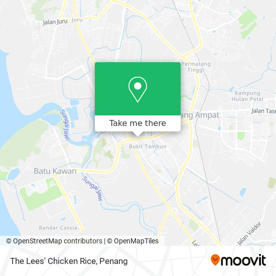 The Lees' Chicken Rice map