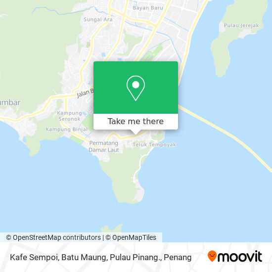 Kafe Sempoi, Batu Maung, Pulau Pinang. map