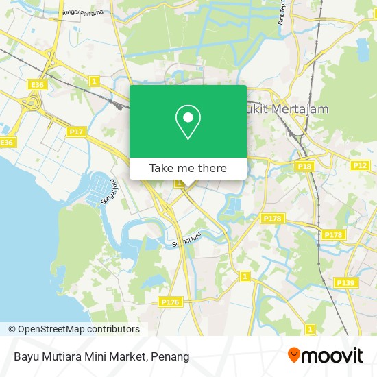 Bayu Mutiara Mini Market map