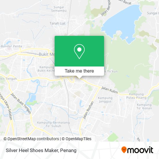 Silver Heel Shoes Maker map