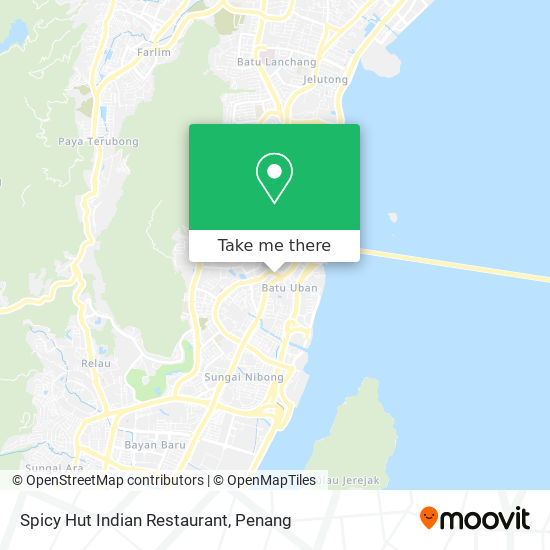 Spicy Hut Indian Restaurant map