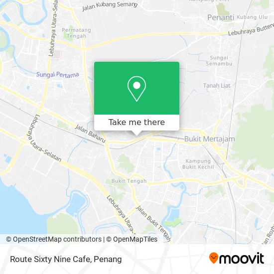 Route Sixty Nine Cafe map