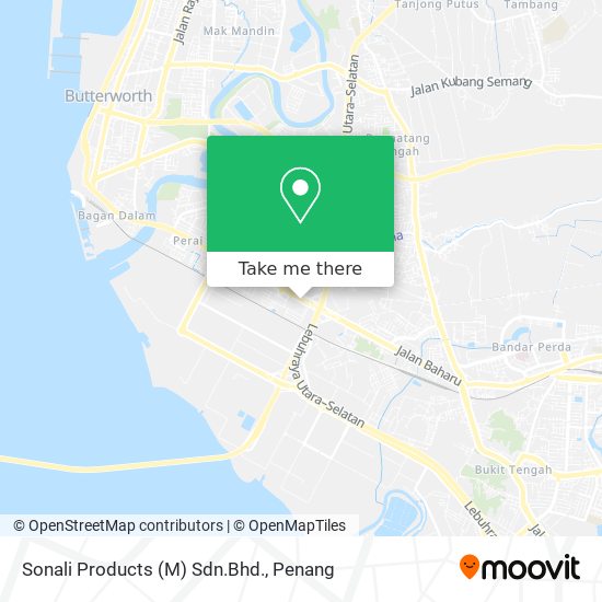 Sonali Products (M) Sdn.Bhd. map