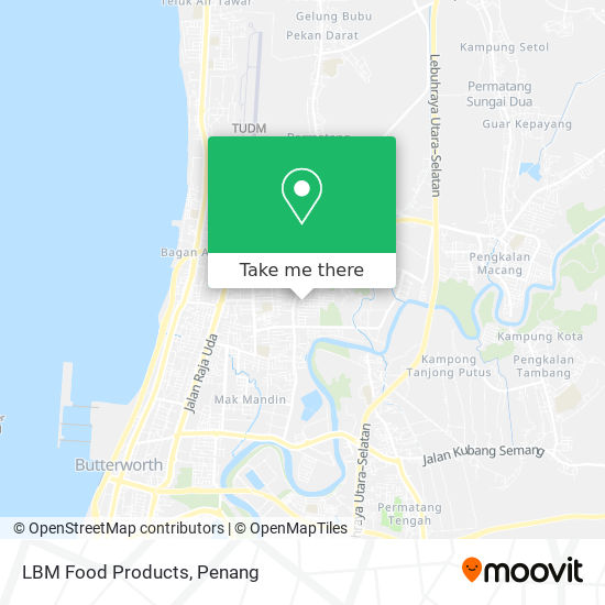 LBM Food Products map