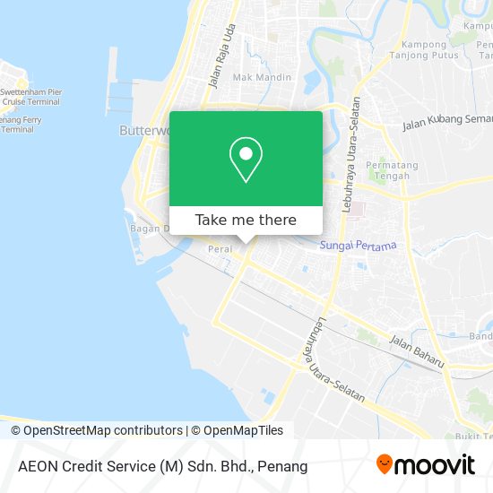 Peta AEON Credit Service (M) Sdn. Bhd.